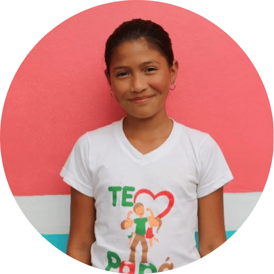 Ashly, age 12, at the City of Refuge in Honduras