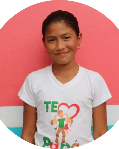 Ashly, age 12, at the City of Refuge in Honduras