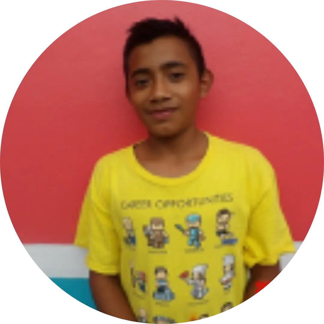 José, age 18, at the City of Refuge in Honduras